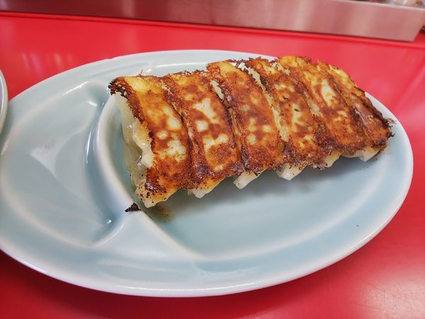 「餃子（サービス券５枚)」@山岡家 千葉若葉区店の写真