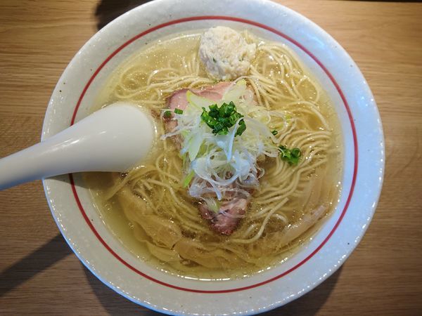 「白だしらーめん」@中華蕎麦 あお木の写真