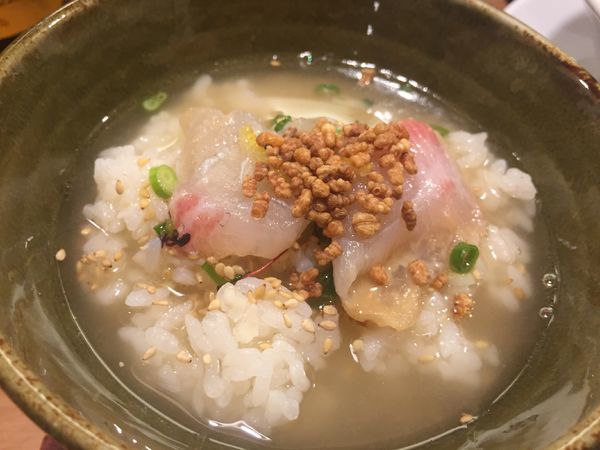 「鯛茶漬け」@鯛塩そば 灯花 本店の写真