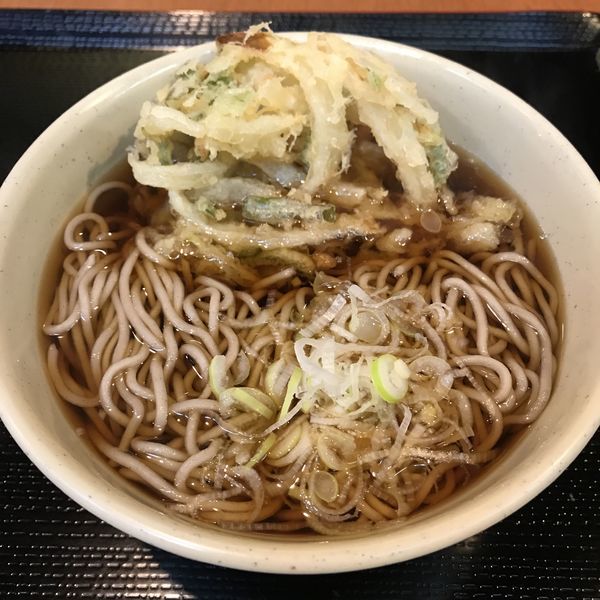 「かき揚げ（￥410）」@大森酒場の写真