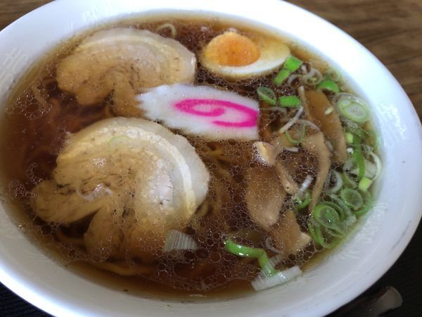 「しょうゆラーメン550円」@お食事処 みずのの写真