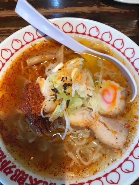 「辛味中華そば」@支那そば きび 桃太郎外伝の写真