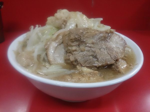 「小ラーメン【ニンニク味】」@ラーメン二郎 茨城守谷店の写真