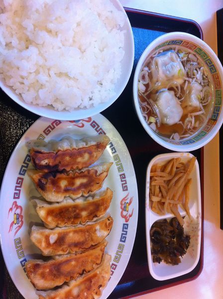 「朝食餃子セット」@宇都宮餃子館 駅前中央店の写真