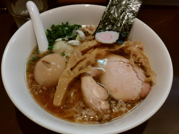 「尾道風中華そば」@おおぜき中華そば店の写真