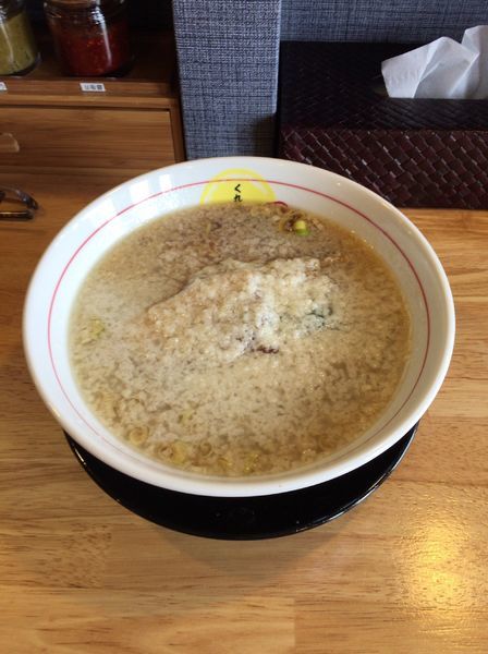 「背脂めん」@麺処 くれしづきの写真