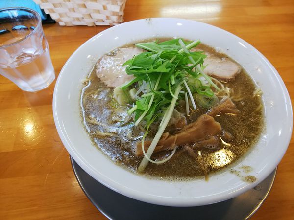 「中華そば中・こってり」@麺響 松韻の写真