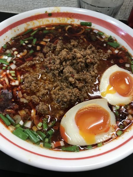 「味玉台湾ラーメン」@自家製麺SHINの写真