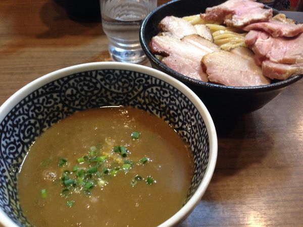 「チャーシュー極濃煮干つけ麺」@煮干しつけ麺 宮元の写真