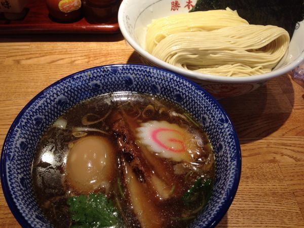 「特製清湯つけそば」@つけそば 神田勝本の写真