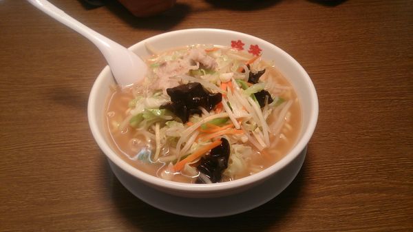 「タンメン650円+大盛り100円」@珍來 石岡東光台の写真