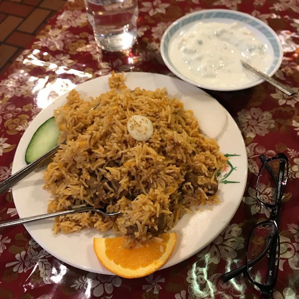 「マトンビリヤニ, ライタ」@マルハバの写真