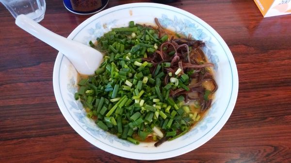 「とんこつラーメン(並盛)麺固め」@熊本ラーメン みち丸の写真