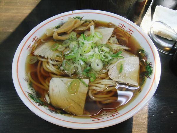 「あっさり（手打ち）（600円）」@長尾中華そば 青森駅前店の写真