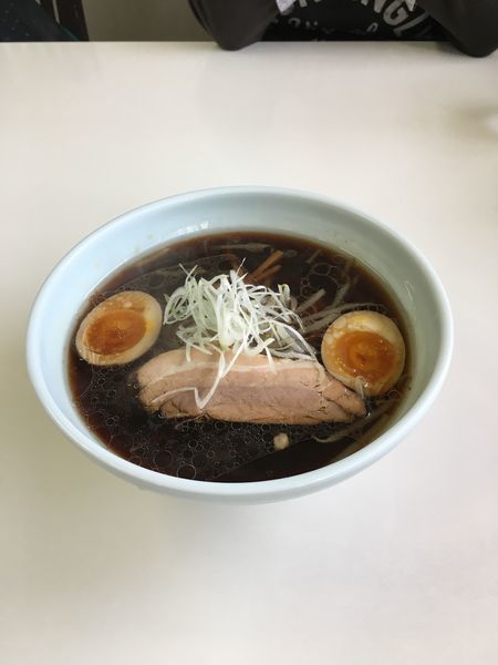 「醤油ラーメン」@眞麺 穂高の写真