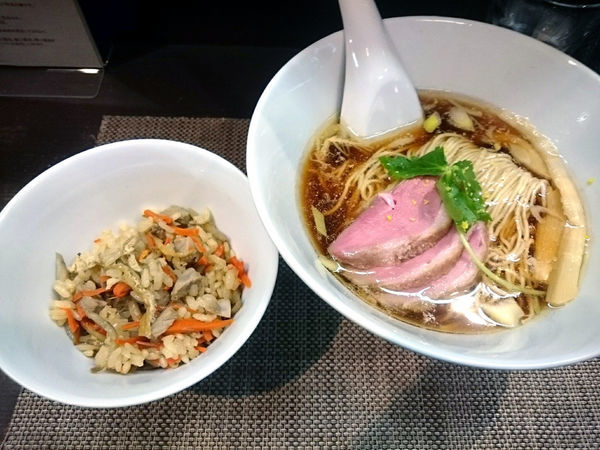 「【1周年限定】純鴨の雫＋限定飯」@神保町黒須の写真