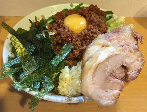 「限定我流台湾混蕎麦:900円+しお:50円+ブタ増:150円」@豚星。の写真