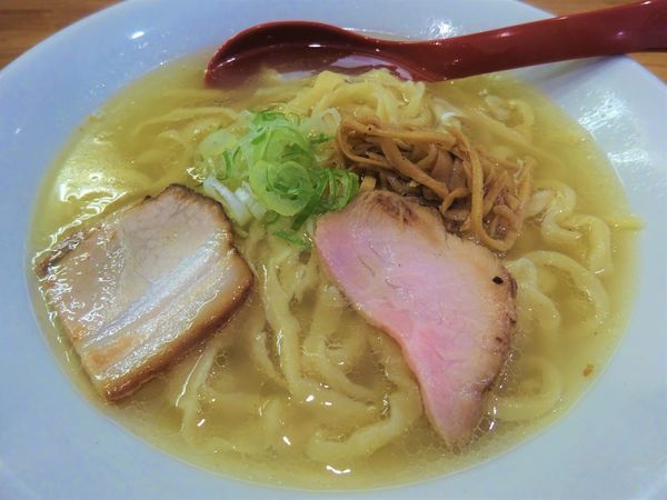 「喜多方らーめん（塩）　　820円」@麺や 七彩 八丁堀店の写真