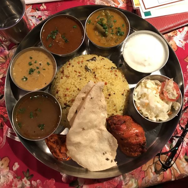 「ノンベジミールス」@南インド料理 Muthuの写真