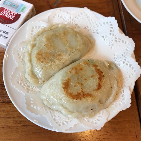 「東北ニラ饅頭」@東北人家の写真