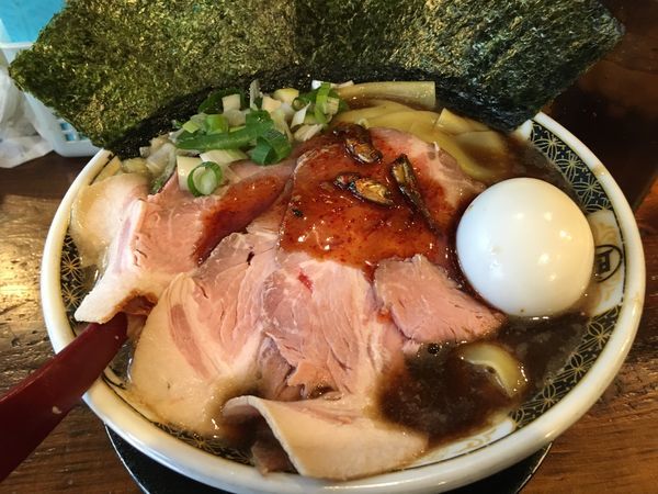 「すごい煮干しラーメン大盛り」@すごい煮干ラーメン凪 渋谷東口店の写真