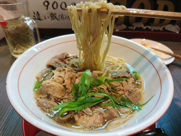 「【限定】肉SOBA(大阪名物 肉吸い風)900円」@柳麺 呉田-goden-の写真