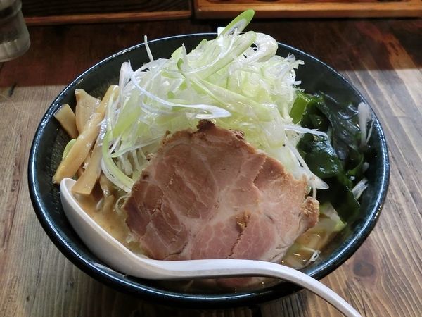 「ネギ味噌らーめん大盛」@壱龍 大磯店の写真