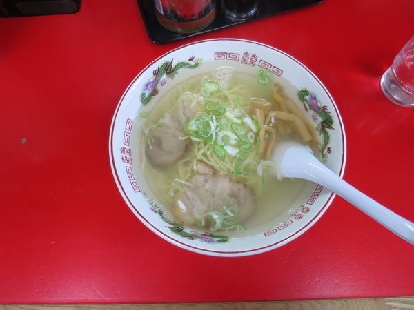 「塩ラーメン」@鳳蘭の写真