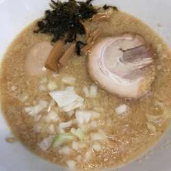 背脂煮干ラーメン＋味玉