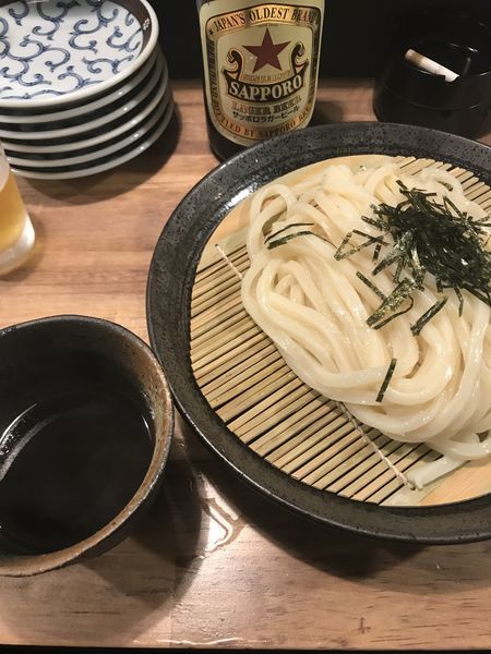 「ざる」@うどん酒場でべその写真