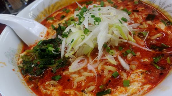 「ドラたんたんめん７５０円辛さ上級」@らーめん ドラごんちの写真