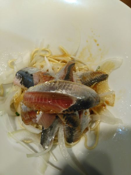 「いわしそば」@寿製麺よしかわ 川越店の写真