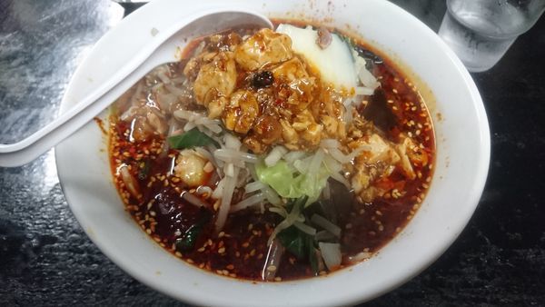 「辛タンメン(大盛)」@たんめん本舗 ミヤビの写真