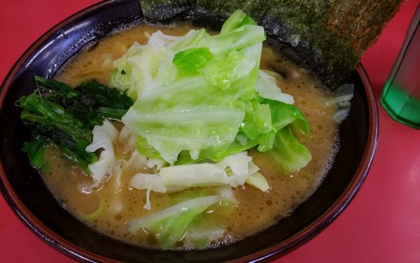 「ラーメン並＋キャベツ」@田上家の写真