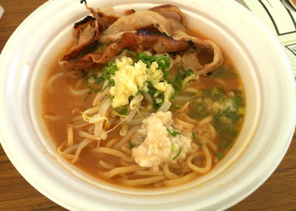 「【らーめん五ノ風】仙臺ぶた味噌らーめん　850円」@東京ラーメンショー 2017の写真