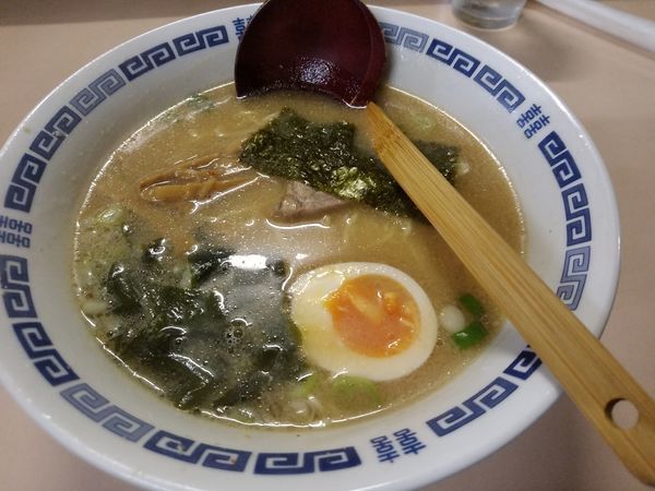 「みそラーメン(並盛)700円」@宮ラーメンの写真