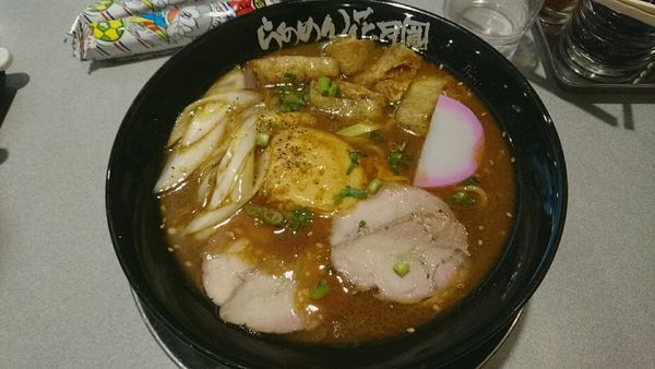 「戦国武将らあめん家康公_830円」@らあめん花月嵐 東高円寺店の写真