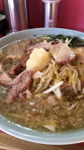 「ネギラーメン大盛り800円」@ラーメンショップ 埼大店の写真
