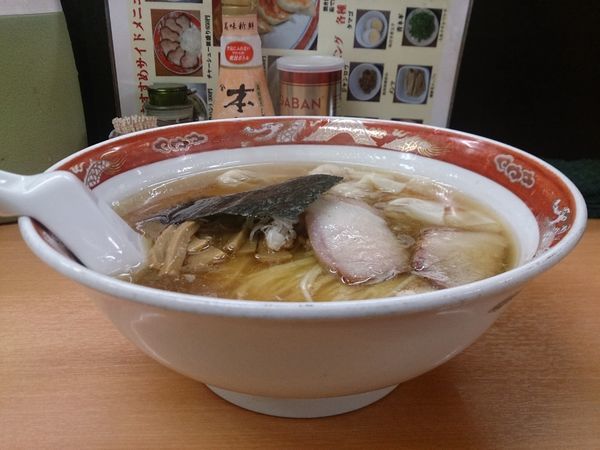 「ワンタンメン」@支那ソバ かづ屋の写真