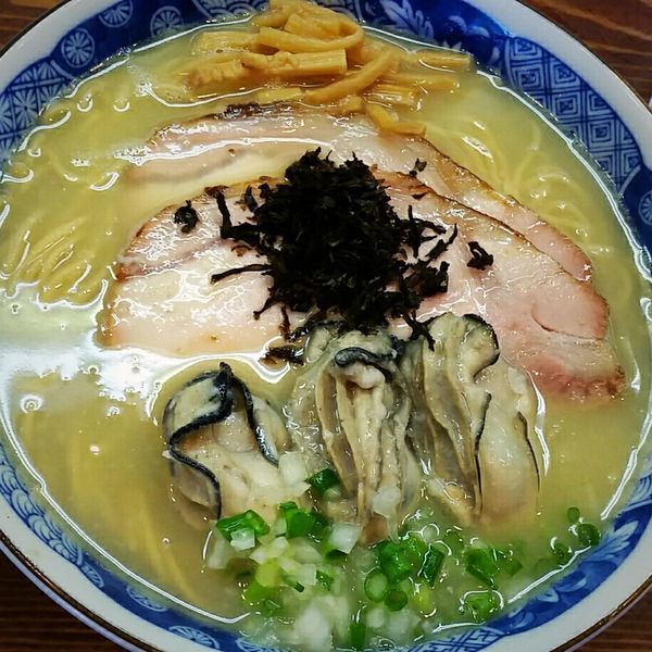 「【Special】カキバター塩拉麺　９５０円」@良温(Ra-on)の写真
