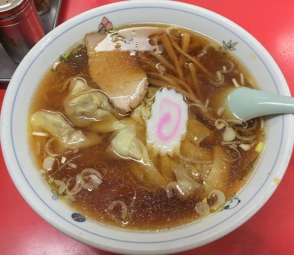 「ワンタンメン（￥800）」@末広本店の写真