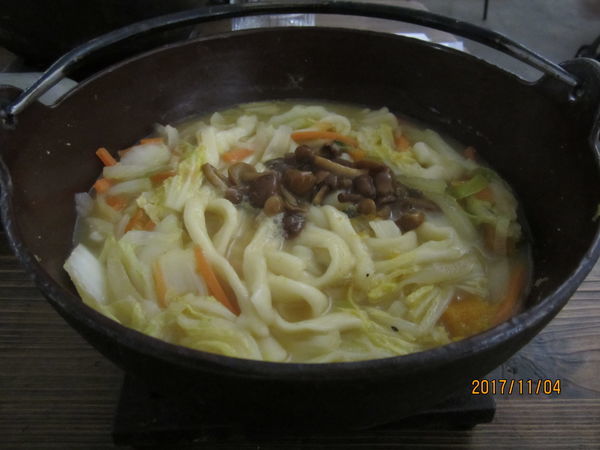 「名物不動ほうとう１０８０円」@ほうとう不動 東恋路店の写真