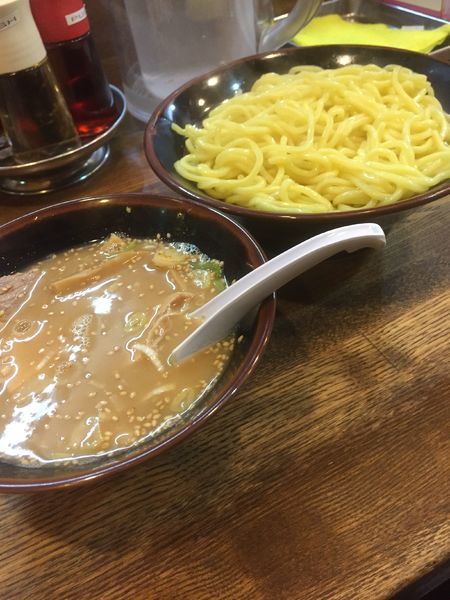 「つけ麺　あつもり 300g」@らあめん 寸八 総本店の写真