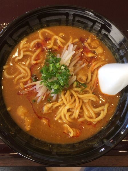 「濃厚うまこくカレーらーめん」@CoCo壱番屋 宇部東岐波店の写真