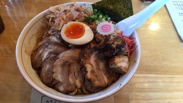 「まぜそば大＋チャーシュー増し」@らー麺Chopの写真