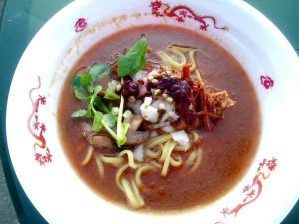 「牛の味噌 大地850円」@中華蕎麦とみ田 冨田治PRESENTS 松戸ラーメンサミットの写真