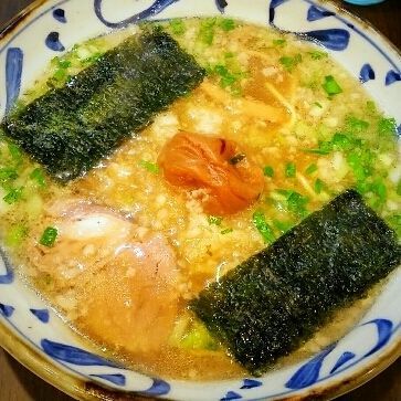 「みぞれラーメン　７５０円」@がんこや かるがんラーメン 千代田本店の写真