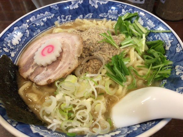 「特濃にぼしそば」@めんさいぼう五郎左の写真