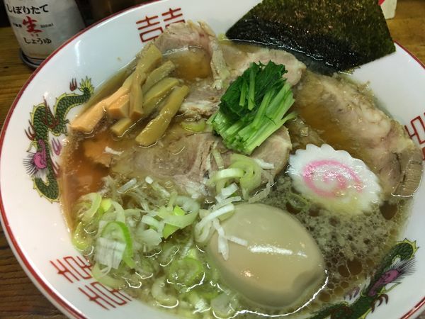 「ラーメン・チャーシュー・味玉」@黒ちゃんラーメンの写真