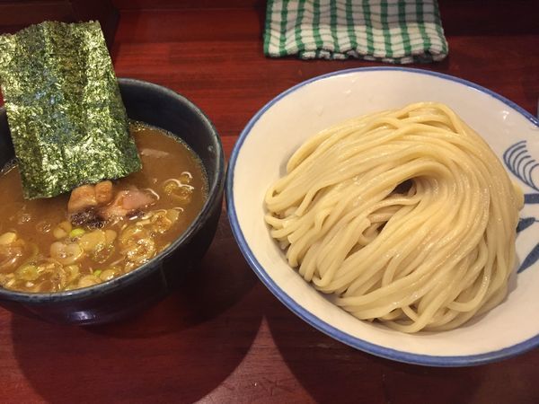 「つけめん・中（800円）」@つけ麺 石ばしの写真